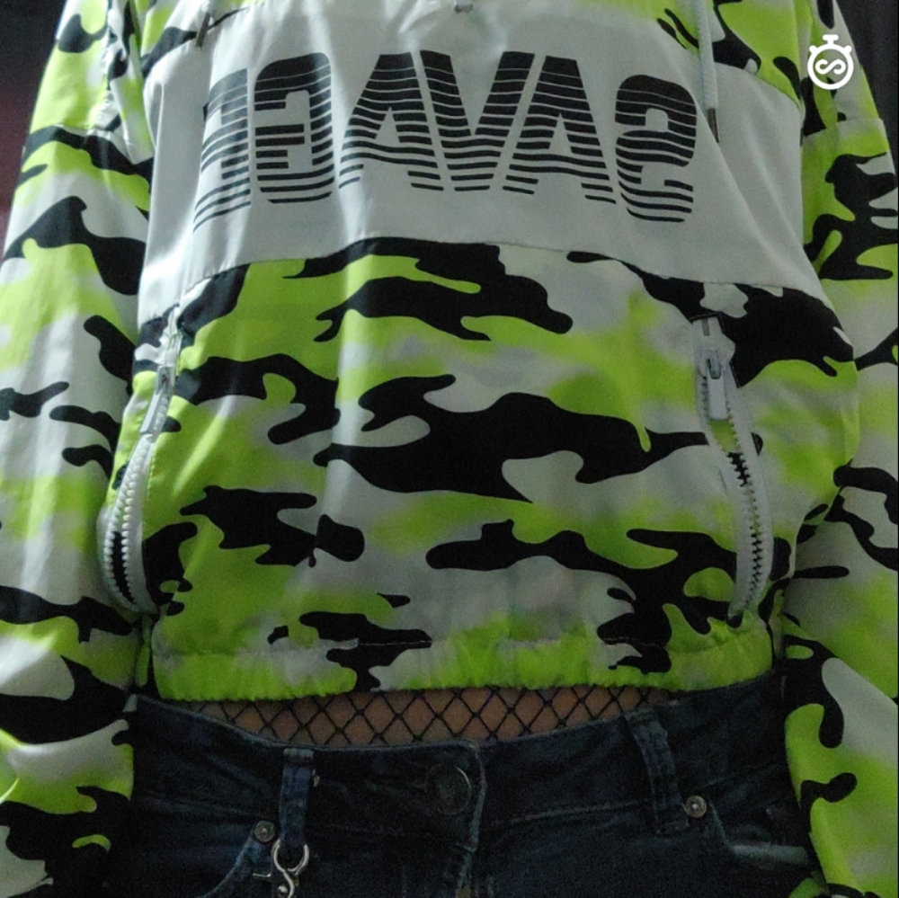 A savage camo crop